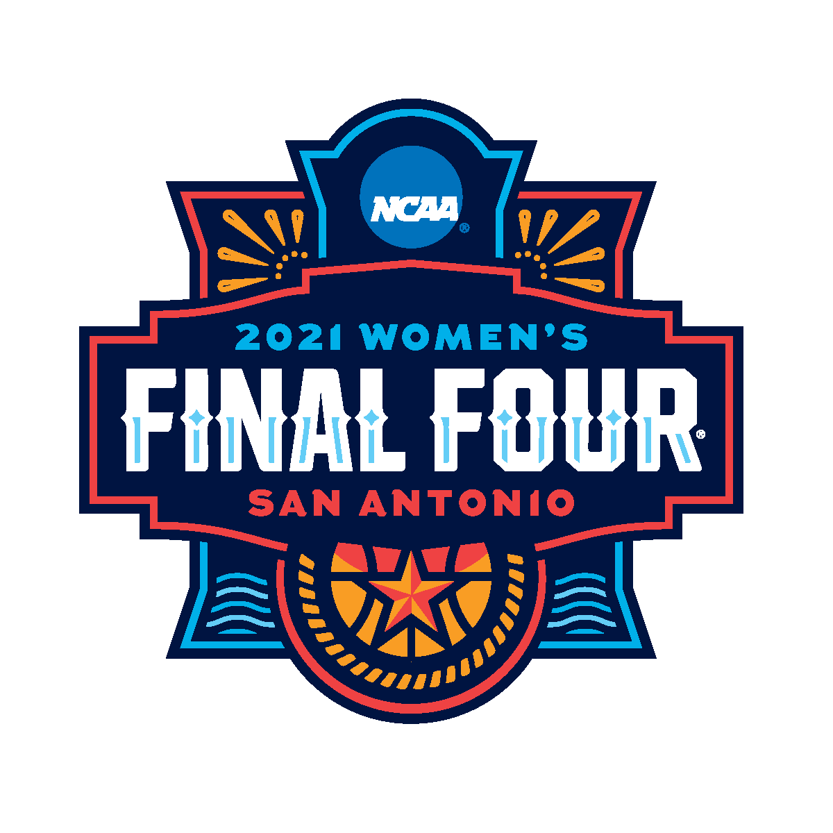NCAA bracket for the 2021 Division I women's basketball tournament