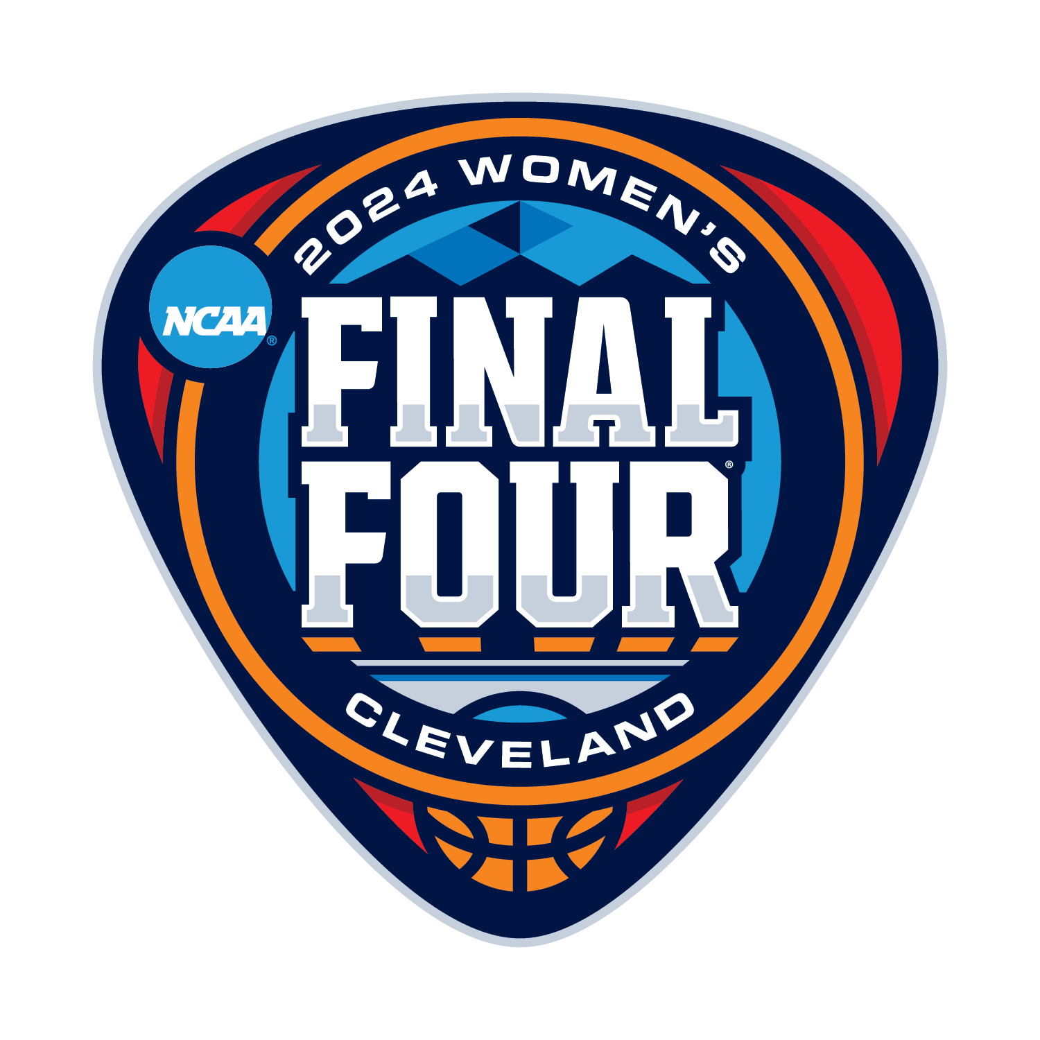 NCAA bracket for the 2024 Division I women's basketball tournament