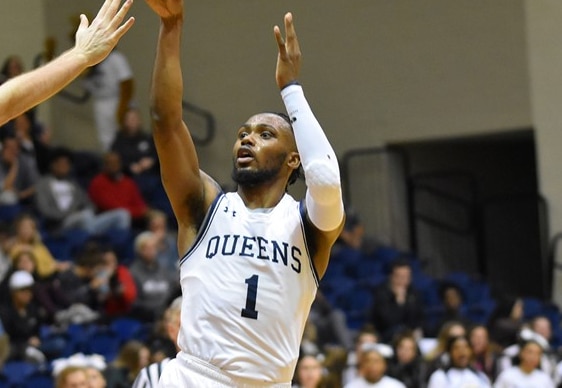 Daniel Carr looks to lead Queens (NC) to the DII men's basketball tournament.