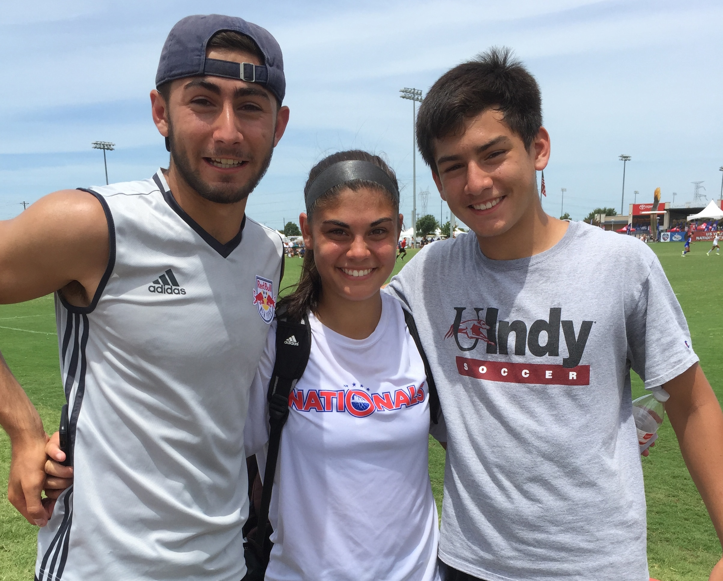 The Steinwascher siblings represent UIndy men's soccer and Grand Valley State women's soccer.