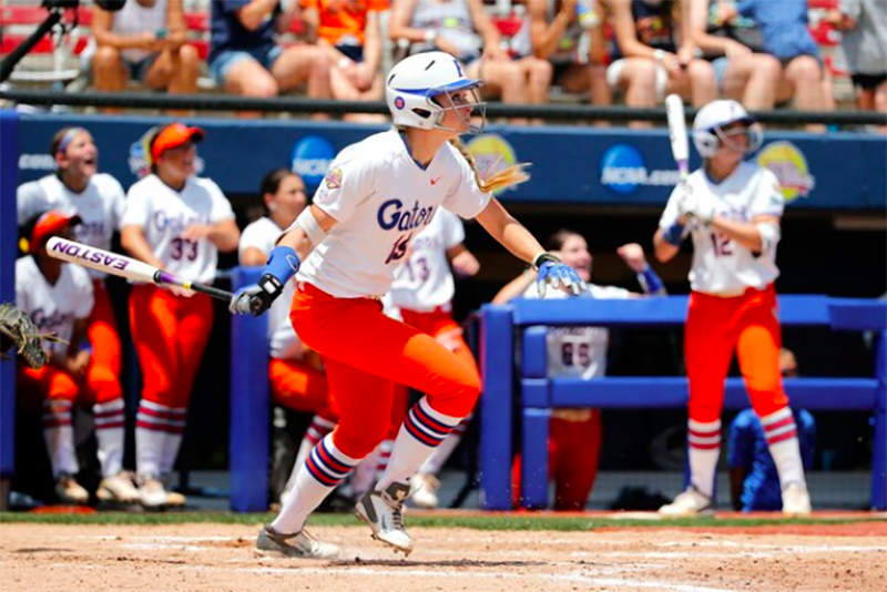 Chelsea Herndon of Florida softball grand slam