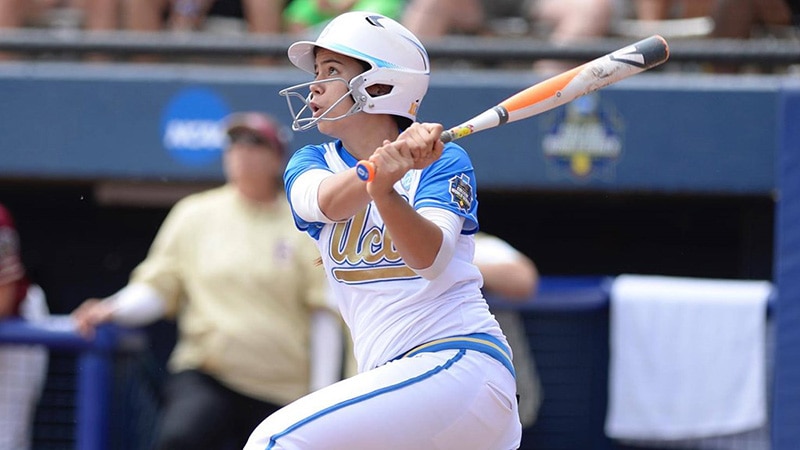 Mysha Sutaraka of UCLA softball grand slam