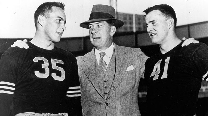 Blanchard, Balik and Davis of Army West Point football