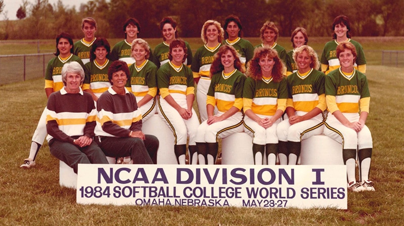 Cal Poly Pomona softball 1984 WCWS