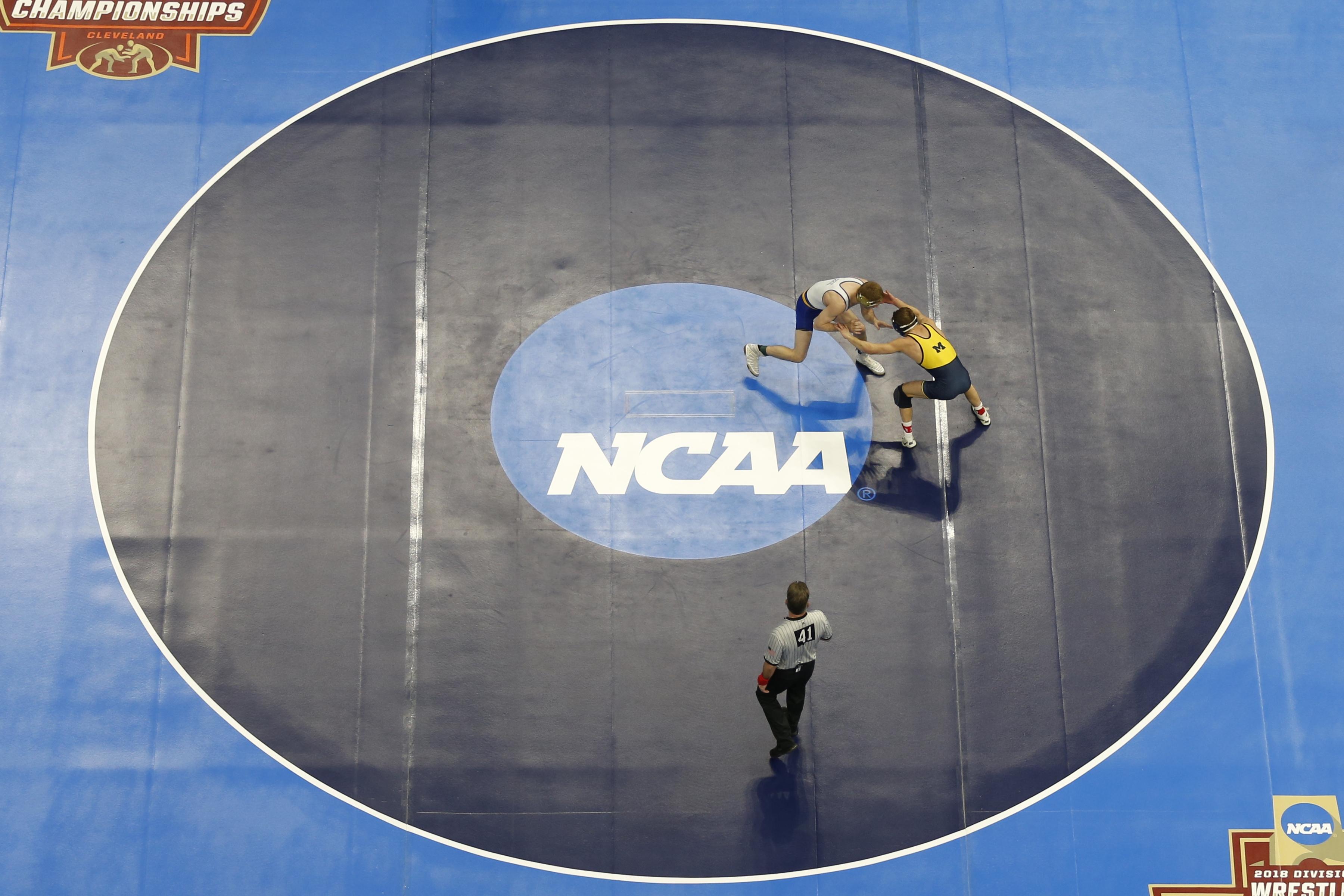 ncaa wrestling rules