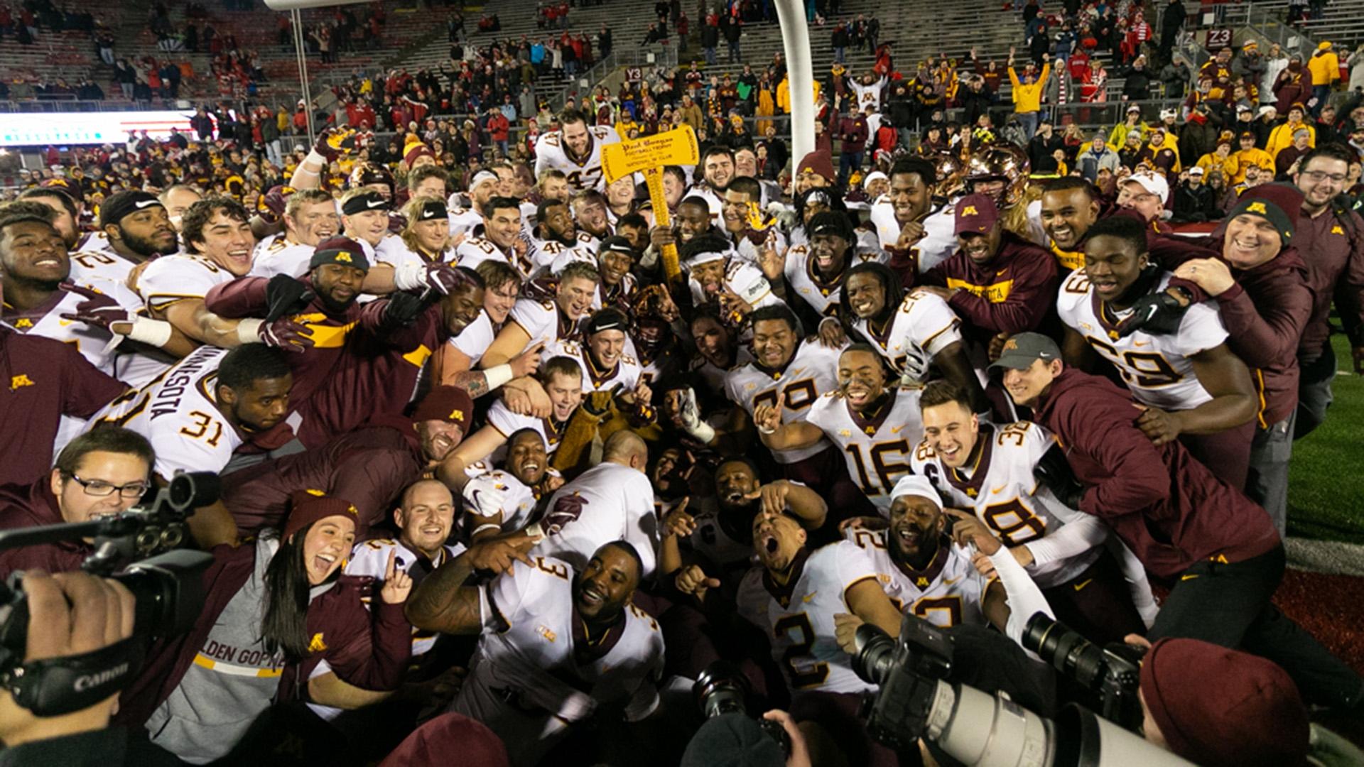 Minnesota took the win after 13 years of the axe staying in Madison.