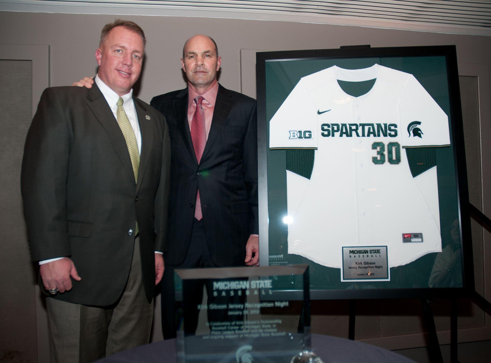Kirk Gibson is a Michigan State icon.