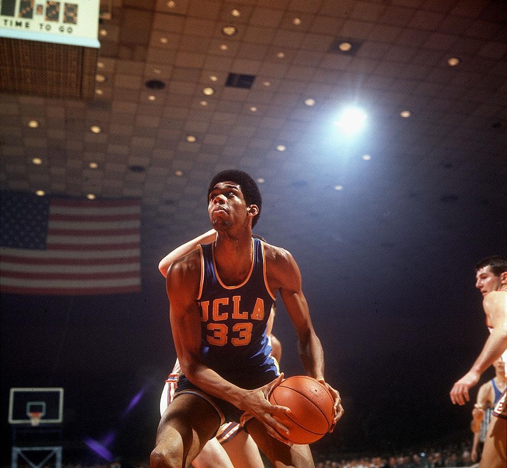 UCLA's Kareem Abdul-Jabbar in 1967.