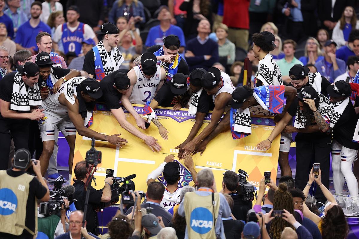 Kansas won the 2022 NCAA men's basketball tournament championship