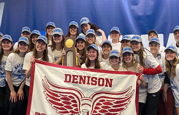 Denison wins the 2023 DIII women's swim and dive title