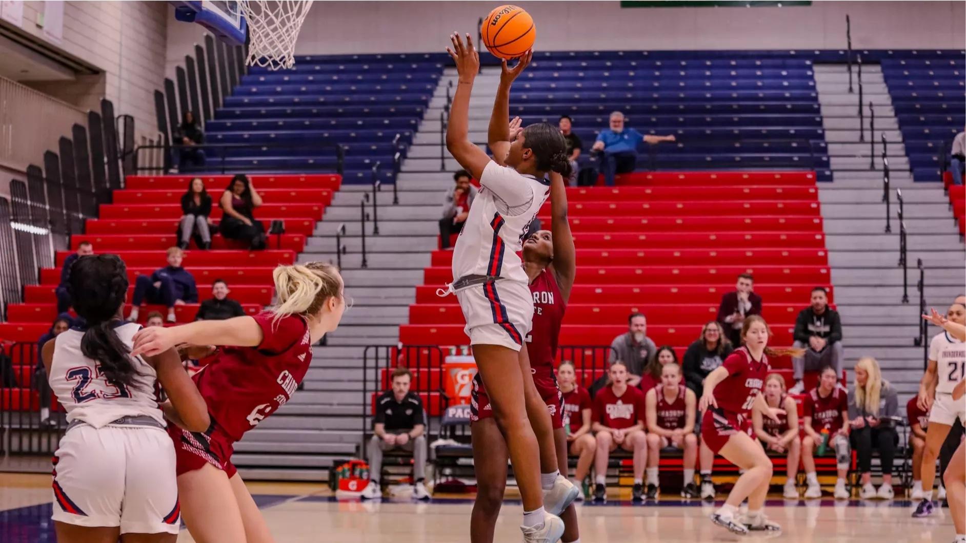 Alisha Little scores again for the ThunderWolves.