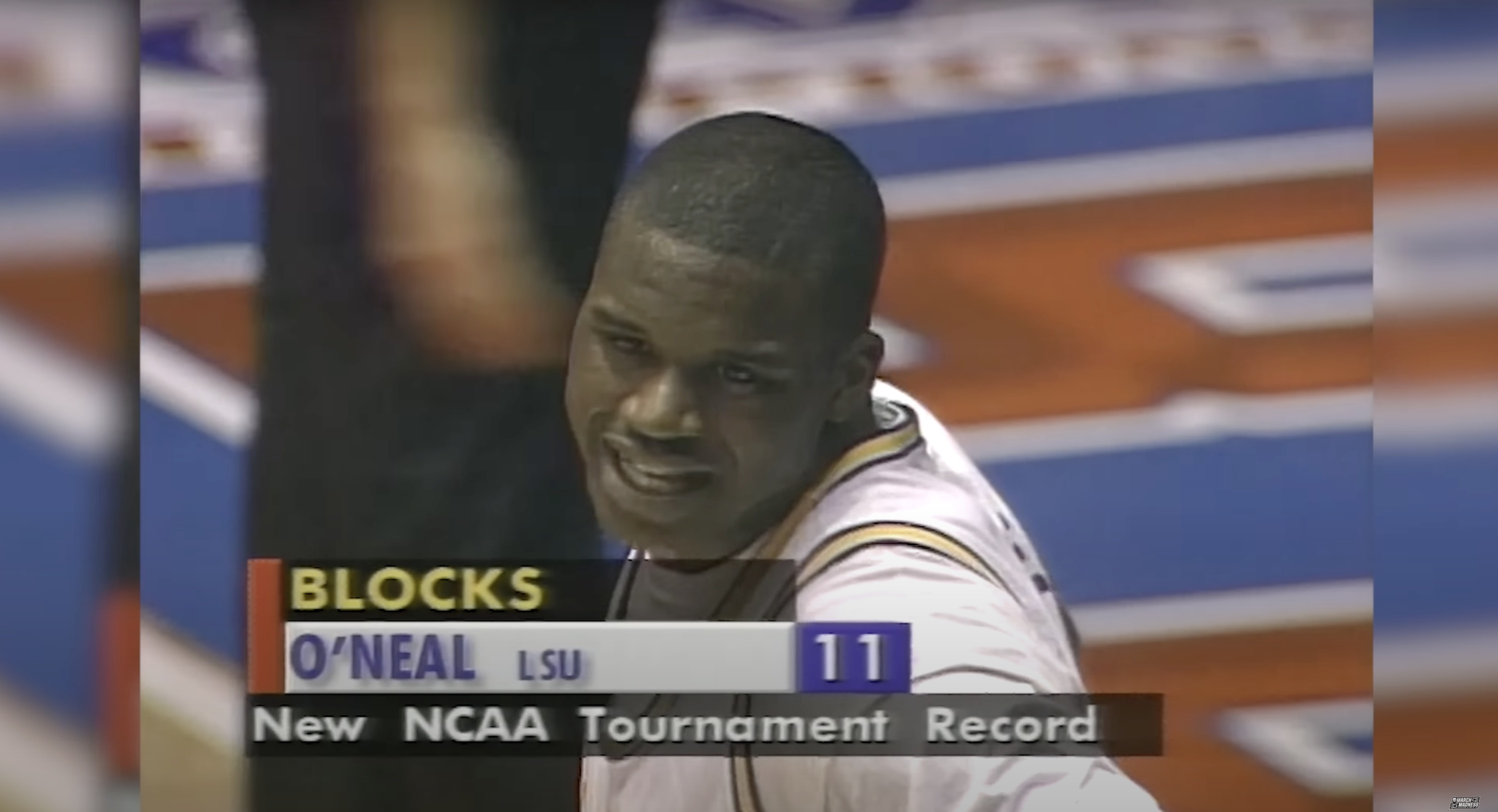 Shaq setting block record