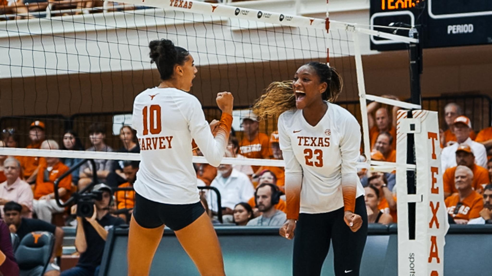Cari Spears plays for Texas